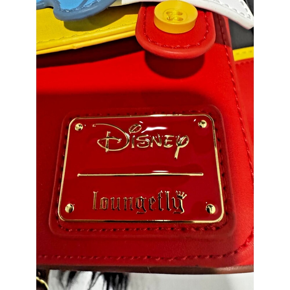 Loungefly Disney 100 Anniversary Pinocchio Donkey w/ tail Mini Backpack New - Picture 5 of 5